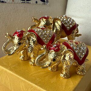 Elephant Tchotchkes - Set of 3